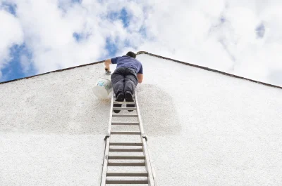 Peinture extérieure à Tiranges — façades et ravalement